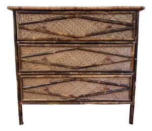 Bamboo Rattan Chest