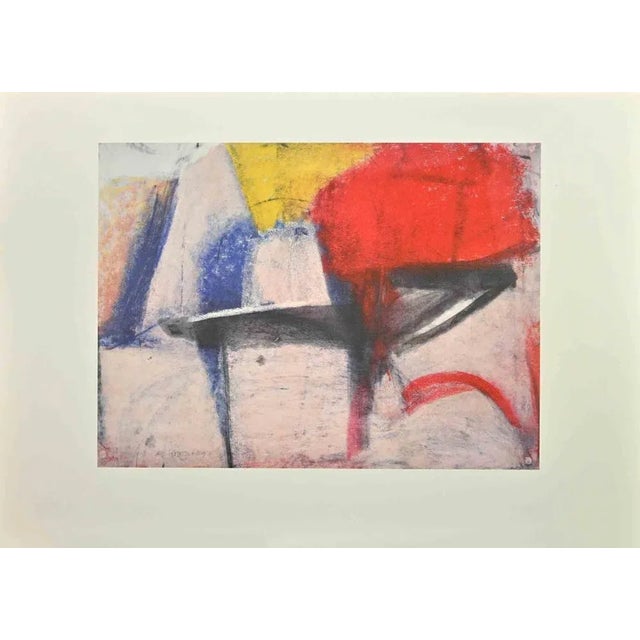 Contemporary After Willem de Kooning, Abstract Composition, 1985, Offset Lithograph For Sale - Image 3 of 3