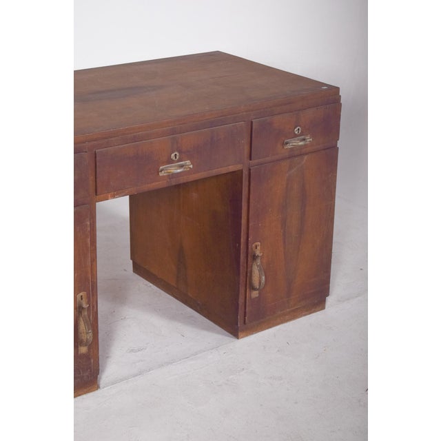 Mid-Century Portuguese Desk, 1950s For Sale - Image 10 of 15