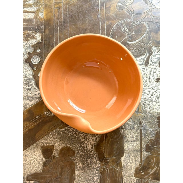 Late 20th Century Elsa Peretti for Tiffany & Co Terracotta Bowl For Sale - Image 5 of 7