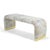 A spare, minimal design, this bench is very similar in aesthetic to the work of Karl Springer. The simple upholstered form...