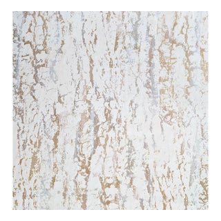 P Kaufmann Studio Cloud Cover Parchment Printed Velveteen- 5.8 Yards For Sale