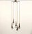 Five-Light Waterfall Lamp from Stilnovo, 1950s For Sale - Image 11 of 11