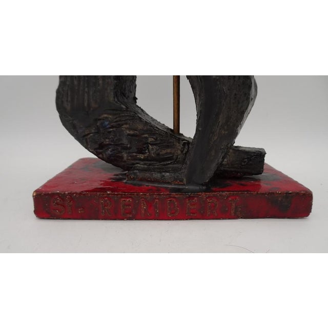 Mid-Century Modern Mid Century Belgian Abstract Ceramic Sculpture, 1960s For Sale - Image 3 of 17