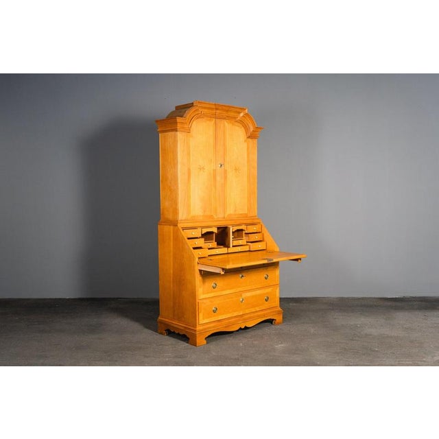 Item: Slant-top secretary desk Period & Style: Baroque style - 2nd half of the 20th century Features - elegant and...