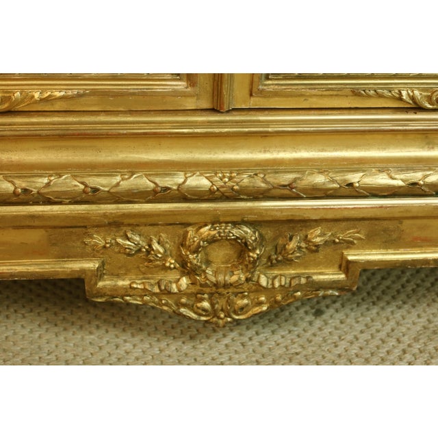 19th Century Giltwood Display Case For Sale - Image 4 of 10