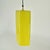 Mid 20th Century Rare 1950s Murano Glass Pendant Light Massimo Vignelli Vistosi Venini | Rhomboid Diamond Yellow Ceiling Lamp Mid Century Modern Vintage For Sale - Image 5 of 7