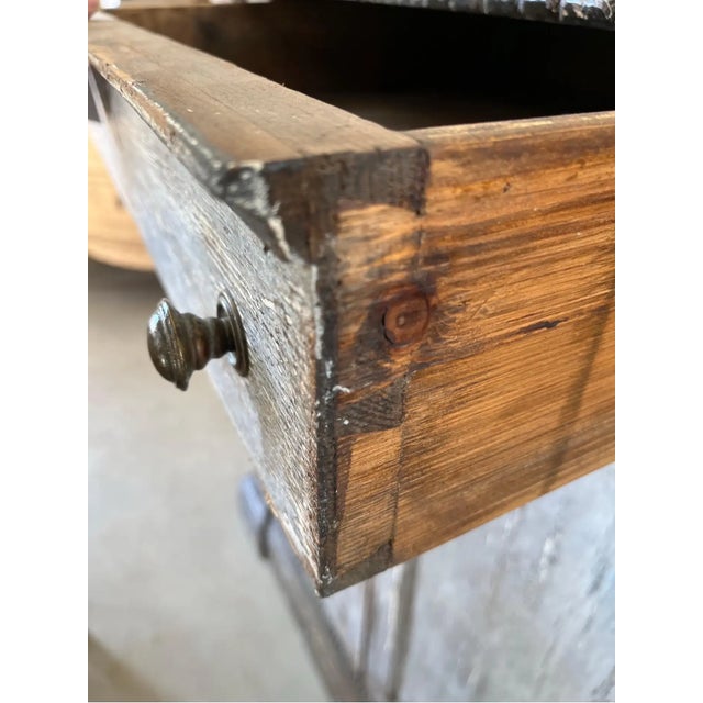 Italian Painted Credenza, 19th Century For Sale - Image 9 of 11