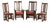 Stickley Mission Collection Set Of Four Oak High Back Spindle Dining Chairs For Sale