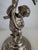 Pair of Antique Silver-Plated Cherub Figural Candlesticks, Circa 1930s Romantic Classical Revival Baroque Inspired For Sale - Image 4 of 10