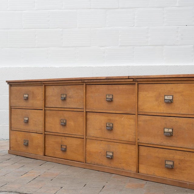 Antique Shop Cabinet with Drawers, France, Early 20th Century For Sale - Image 6 of 12