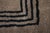 Angular Geometric Key-Line Hand-Knotted Wool Rug | 9'10" X 6'9" | One of a Kind For Sale - Image 4 of 9