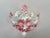 Vintage Italian Murano Style Glass Floral Chandelier - Pink & White Flower 1980s For Sale - Image 18 of 18