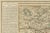 The map with text neatly mounted on both sides of the map on the plate, is a section of an old map with accompanying...