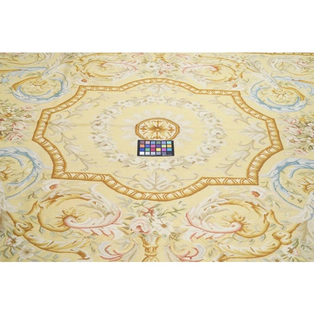 Aubusson Rug 6' X 9' For Sale - Image 9 of 10
