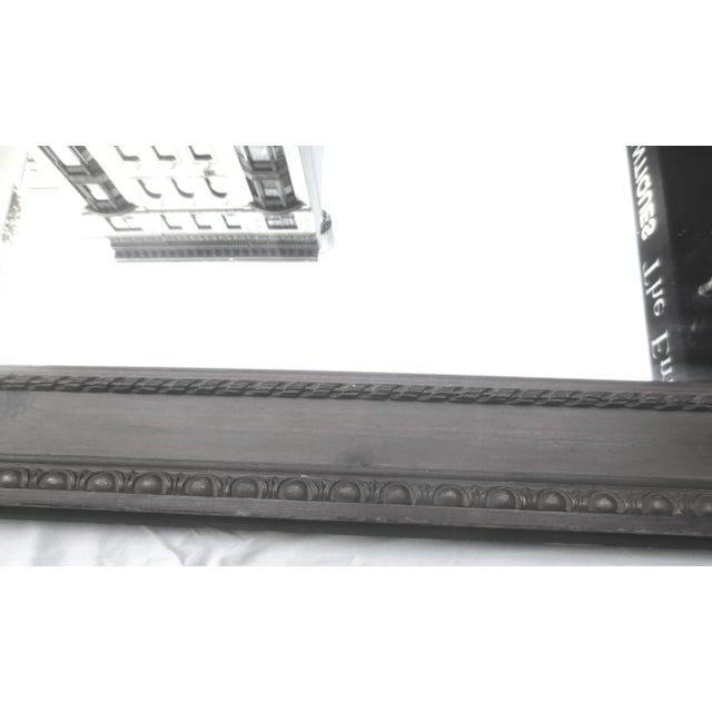 Vintage 1910 Mirror Edwardian With Corner Block For Sale - Image 4 of 12