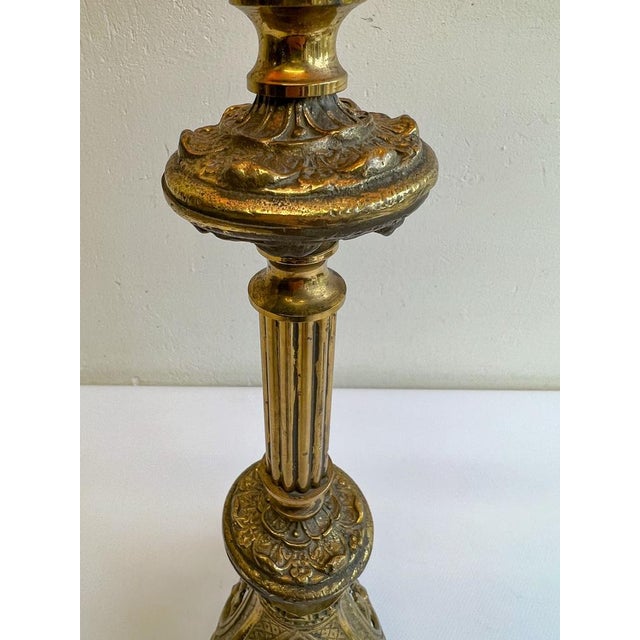 Early 20th Century Renaissance French Table Lamp, 1890s For Sale - Image 10 of 15