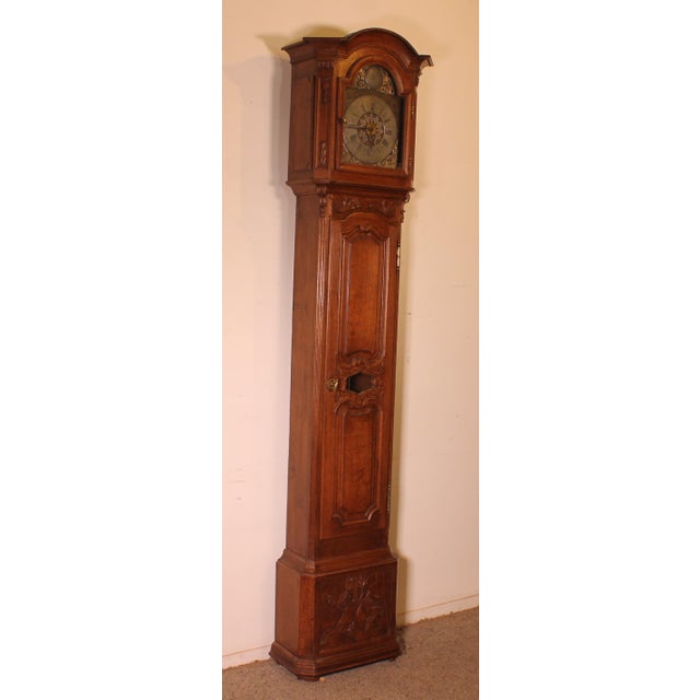 Namur Floor Clock, 1700s For Sale - Image 6 of 11