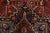 Heriz Rug 7’11” X 11′ Red Wool Vintage Traditional Hand-Knotted Carpet For Sale - Image 10 of 15