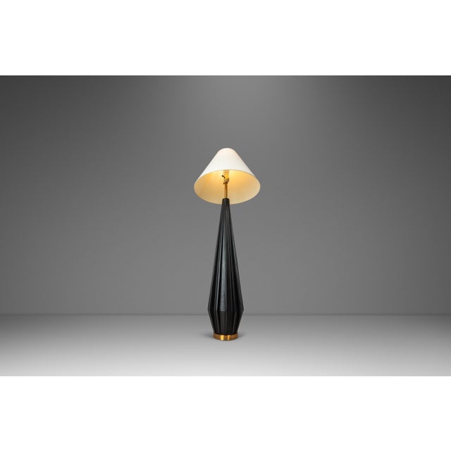 Mid-Century Postmodern Hollywood Regency Sculptural Architectural Floor Lamp by Kelly Wearstler for Corona, Usa, C. 1990s For Sale In Orlando - Image 6 of 15