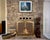 Incredible texture is achieved in this vintage 1972 original, signed painting. The image depicts and ethereal scene along...