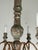 Wood Antique European Painted Wood and Iron Six-Light Chandelier For Sale - Image 7 of 12