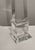 Large Vintage French Crystal Glass Obelisk For Sale In New York - Image 6 of 12