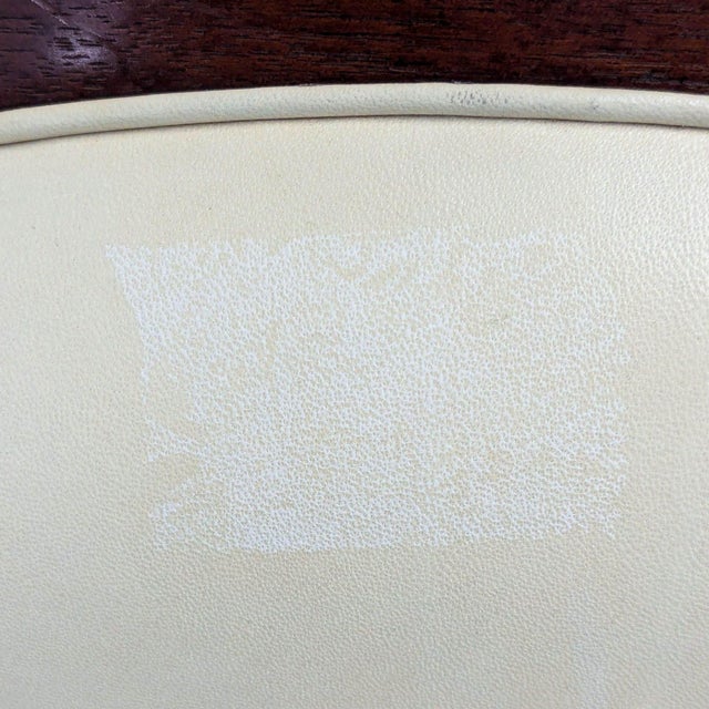 Cream Therien Studio Workshops Classic Lounge Chair With Cream Upholstery For Sale - Image 8 of 8