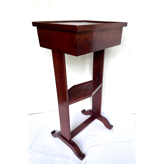 Mid 20th Century Vintage Mahogany Two-Tier Drink Table For Sale - Image 5 of 18
