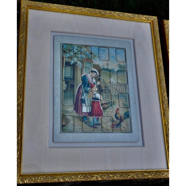 Antique Framed Puzzles - Set of 6 For Sale - Image 10 of 13
