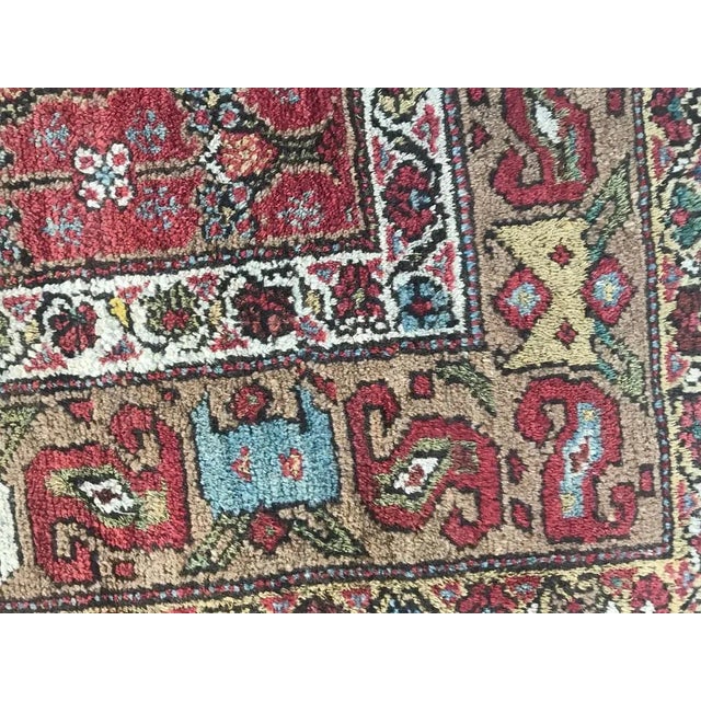 Blue Long 19th Century Kurdish Rug For Sale - Image 8 of 15