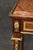 19th Century French Louis XVI Style Marble Top Writing Table With Bronze Mounts For Sale - Image 10 of 10