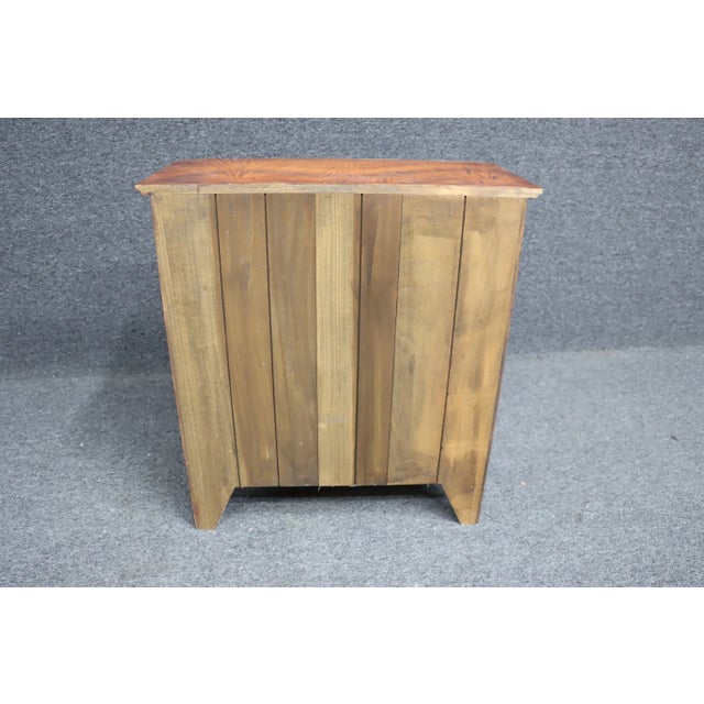 Brown Paint Decorated Diminutive Chest For Sale - Image 8 of 8