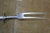 Metal Vintage Paneled Sterling Silver Roast Carving Set Knife Fork - 2 pcs For Sale - Image 7 of 15