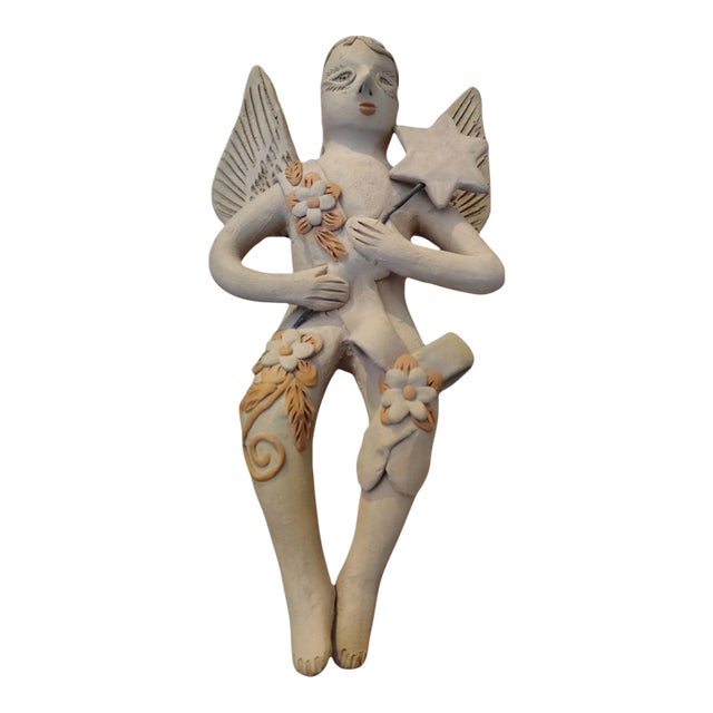 Mid 19th Century Mexican Folk Art Statue For Sale