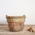Antique French Champagne Grape Harvest Log Basket, 1920s For Sale - Image 8 of 8