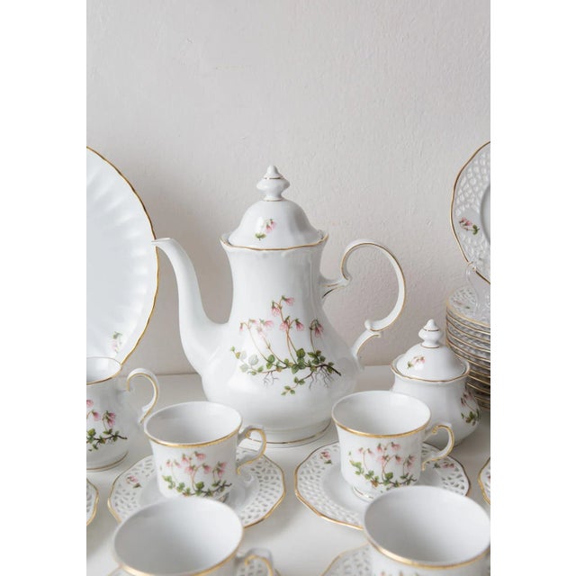 Ceramic Coffee Set for Twelve People from Hackefors Porcelain, 1970, Set of 40 For Sale - Image 7 of 11