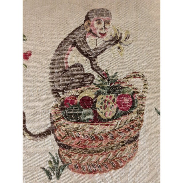 Travers & Co "Cluny Lampas Brocade" Down Throw Pillows - Set of 2 For Sale - Image 10 of 11