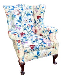 Vintage New French Provincial Wingback Chairs Chairish