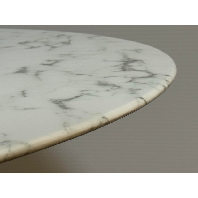 Metal Modway Lippa Artificial Marble Top Table, 54 Inches For Sale - Image 7 of 12