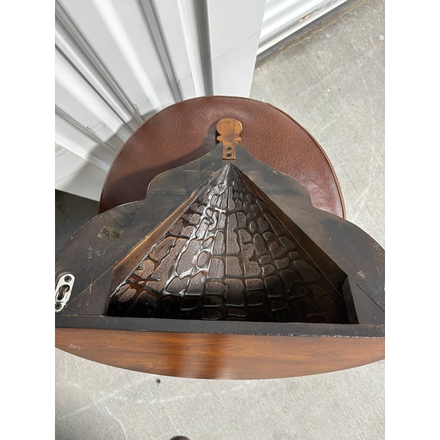Large Wood Decorative Bracket With Trim Around and Bottom Finial, 20th Century For Sale In Savannah - Image 6 of 7