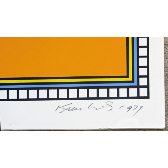 Artist: Nicholas Krushenick, American (1929 - 1999) Title: Untitled (Wire Mill Variant) Year: 1979 Medium: Silkscreen,...