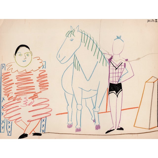 Pablo Picasso, The Acrobat and the Horse, Nude, Lithograph, 1954 For Sale - Image 8 of 8