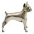 Vintage S. Kirk & Sons Miniature Sterling Silver Boxer Figurine For Sale