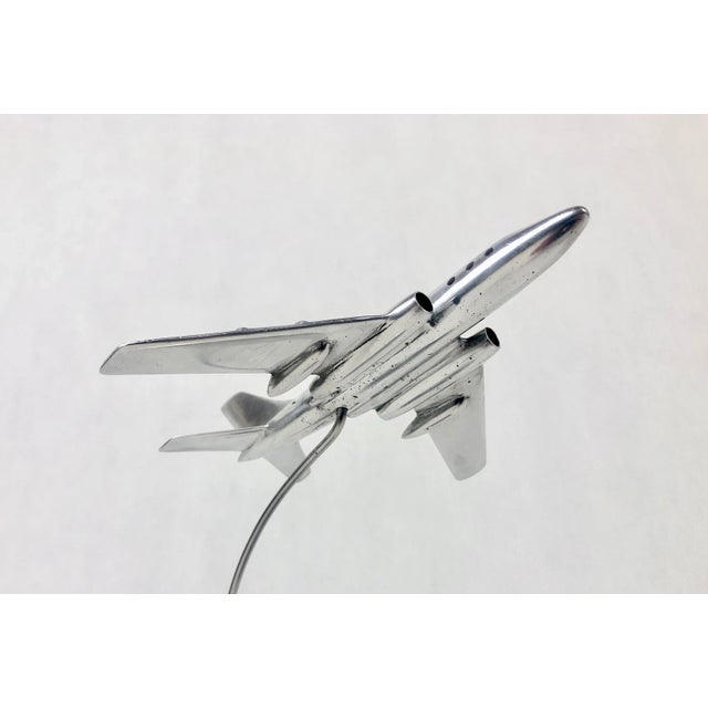 TU-124 Plane Statuette, Poland, 1950s For Sale - Image 9 of 12
