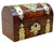 Wood Burr Walnut Stationary Box, 1860s For Sale - Image 7 of 11