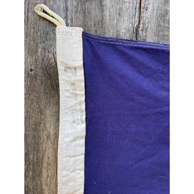 Very nice vintage signal flag Great for display or framing About 36” x 16” Excellent condition cotton From a collection we...