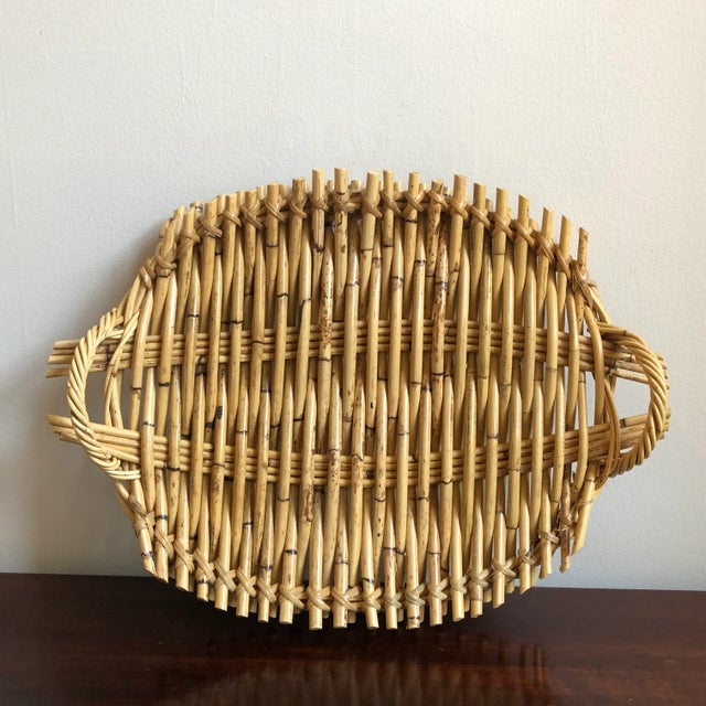 Rustic European Mid-20th Century Catalan Style Tray For Sale - Image 3 of 12