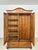 For sale is a charming Art Nouveau wardrobe (circa 1920). This piece of furniture impresses with its striking oak grain...