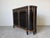 1930s Hollywood Regency Ebonized & Giltwood Wire-Mesh Door Cabinet For Sale In Miami - Image 6 of 12